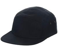Beechfield Unisex B654.BLK Canvas 5-Panel Cap - Black, One Size