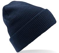 Beechfield Unisex Heritage Beanie French Navy