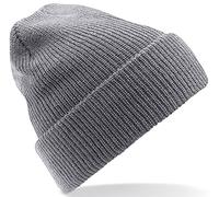 Beechfield Unisex Heritage Beanie Graphite