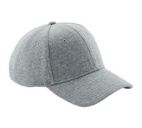 Beechfield Unisex Jersey Athleisure Baseball Cap (Pack of 2)One Size Heather Gre