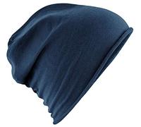 Beechfield Unisex Jersey Beanie Navy