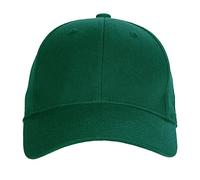 Beechfield Cap - Low Profile, Heavy Brushed Cotton - Forest