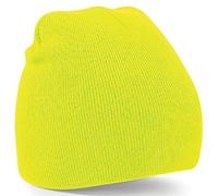 Beechfield Unisex Original Pull-On Beanie Fluorescent Yellow