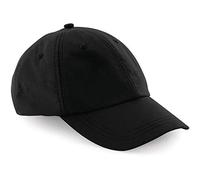 Beechfield Unisex Outdoor Waterproof 6 Panel Baseball Cap (One Size) (Black)