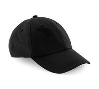 Beechfield Unisex Outdoor Waterproof 6-Panel Cap - One Size Fits All - Black