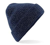 Beechfield Unisex Reflective Beanie French Navy