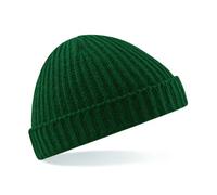 Beechfield Trawler Beanie Baseball Cap, Green (Bottle Green), One Size
