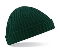 Beechfield Unisex Trawler Fischer Beanie B460, Bottle Green (Green) - B00DU2C6K2