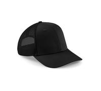 Beechfield Urbanwear Trucker Cap in True Black Beechfield True Black One Size