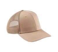 Beechfield Men's Urbanwear Trucker Cap in Light Sand Beechfield Light Sand One Size