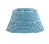 Beechfield Vintage Bucket Hat in Duck Egg Blue | Size: Small Beechfield Duck Egg Blue S