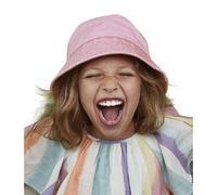 Beechfield Vintage Bucket Hat in Light Pink | Size: 7 Years Beechfield Light Pink 7 Years