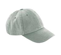 Beechfield Vintage Low Profile Baseball Cap in Pale Green Beechfield Pale Green One Size