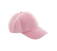 Beechfield Men's Vintage Low Profile Cap in Pink Beechfield Pink One Size