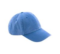 Beechfield Men's Vintage Low Profile Cap in Blue Beechfield Blue One Size