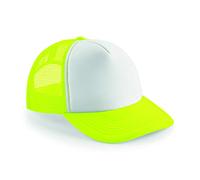 Beechfield Vintage Plain Snap-Back Trucker Cap - Classic Retro Style Hat