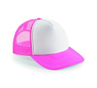 Beechfield Trucker Cap Vintage Plain Snap-Back Classic Retro Style