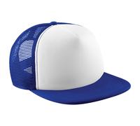 Beechfield Vintage Plain Snap-Back Trucker Cap (Pack of 2) / N/A N/A RW6705