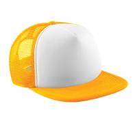 Beechfield Vintage Plain Snap-Back Trucker Cap (Pack of 2) / N/A N/A RW6705
