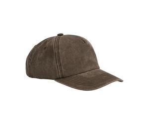 Beechfield Vintage Washed 5 Panel Relaxed Fit Baseball Cap RW10066