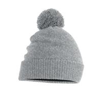 Beechfield - Water Repellent Thermal Snowstar® Beanie - Cuffed Design - Heather Grey