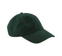 Beechfield Women's 6 Panel Low Profile Cap in Bottle Green Beechfield Bottle Green One Size
