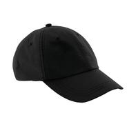 Beechfield Women's 6 Panel Outdoor Baseball Cap in Black Beechfield Black One Size