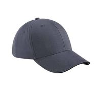 Beechfield Women's Athleisure 6 Panel Baseball Cap in Grey Beechfield Grey One Size