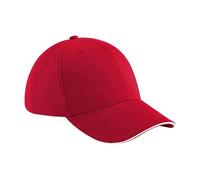 Beechfield Women's Athleisure 6 Panel Baseball Cap in Red Beechfield Red One Size