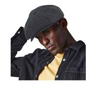 Beechfield Women's Baker Boy Melton Wool Cap in Charcoal | Size: S/M Beechfield Charcoal S/M