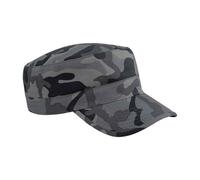Beechfield Women's Camo Army Cap in Dark Grey Beechfield Dark Grey One Size