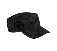 Beechfield Women's Camo Army Cap in Midnight Beechfield Midnight One Size
