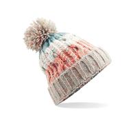 Beechfield Women's Corkscrew Pom Pom Beanie Beechfield Multicolor One Size