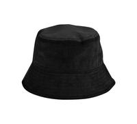 Beechfield Women's EarthAware Cord Bucket Hat in Black | Size: XL Beechfield Black XL