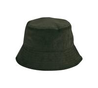 Beechfield Women's EarthAware Cord Bucket Hat in Dark Green | Size: XL Beechfield Dark Green XL