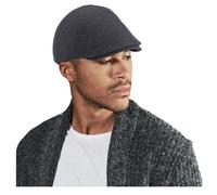 Beechfield Women's Ivy Melton Wool Cap in Charcoal Beechfield Charcoal One Size
