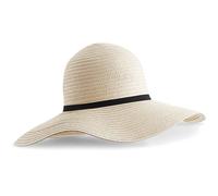Beechfield Women's Marbella Wide-brimmed Sun Hat in Natural Beechfield Natural One Size