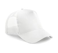 Beechfield Women's Mesh Baseball Cap White / White One Size