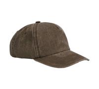 Beechfield Women's Relaxed Vintage 5 Panel Cap in Brown Beechfield Brown One Size