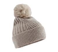 Beechfield Women's Snow Luxe Beanie in Natural Beechfield Natural One Size