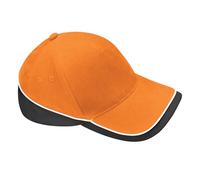 Beechfield Women's Teamwear Competition Baseball Cap in Orange Beechfield Orange One Size