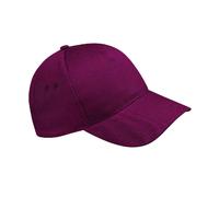 Beechfield Women's Ultimate Baseball Cap in Burgundy Beechfield Burgundy One Size