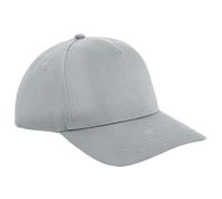 Beechfield Women's Urbanwear 5 Panel Snapback Cap in Light Grey Beechfield Light Grey One Size