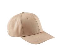 Beechfield Women's Urbanwear 6 Panel Cap in Light Sand Beechfield Light Sand One Size