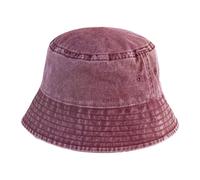 Beechfield Women's Vintage Bucket Hat in Red | Size: Large/XL Beechfield Red L/XL