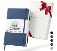 Beechmore Books A5 5.8x8.3 Mixed Media Sketchbook 160 GSM/98LB w/Gift Box