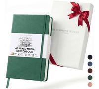 Beechmore Books A5 5.8x8.3 Mixed Media Sketchbook 160 GSM/98LB w/Gift Box