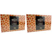 Beech's Dark Chocolate Marzipan, 150g - Smooth Almond Marzipan in Dark Chocolate (Pack of 2)