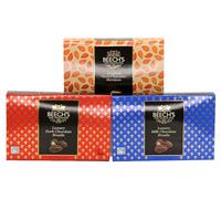 Beech's Luxury Nuts Triple Pack, 440g - Milk Chocolate Brazils, Dark Chocolate Brazils & Marzipan