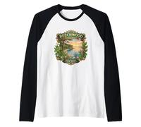 Beechwood State Park New York Lake Ontario Souvenir Raglan Baseball Tee